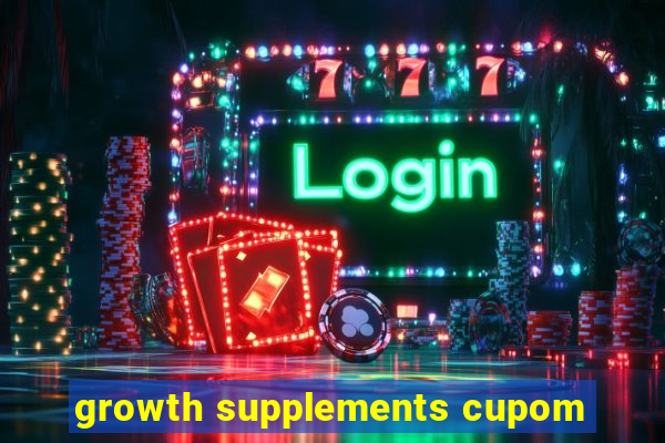 growth supplements cupom